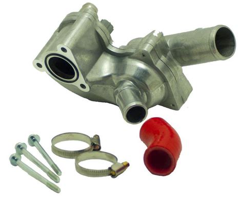 ford mustang 4.0l metal thermostat housing|thermostat ford 65 mustang install.